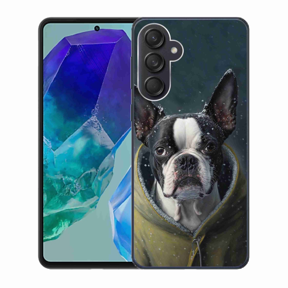 Zselés borítás mmCase Samsung Galaxy M55 5G - bulldog