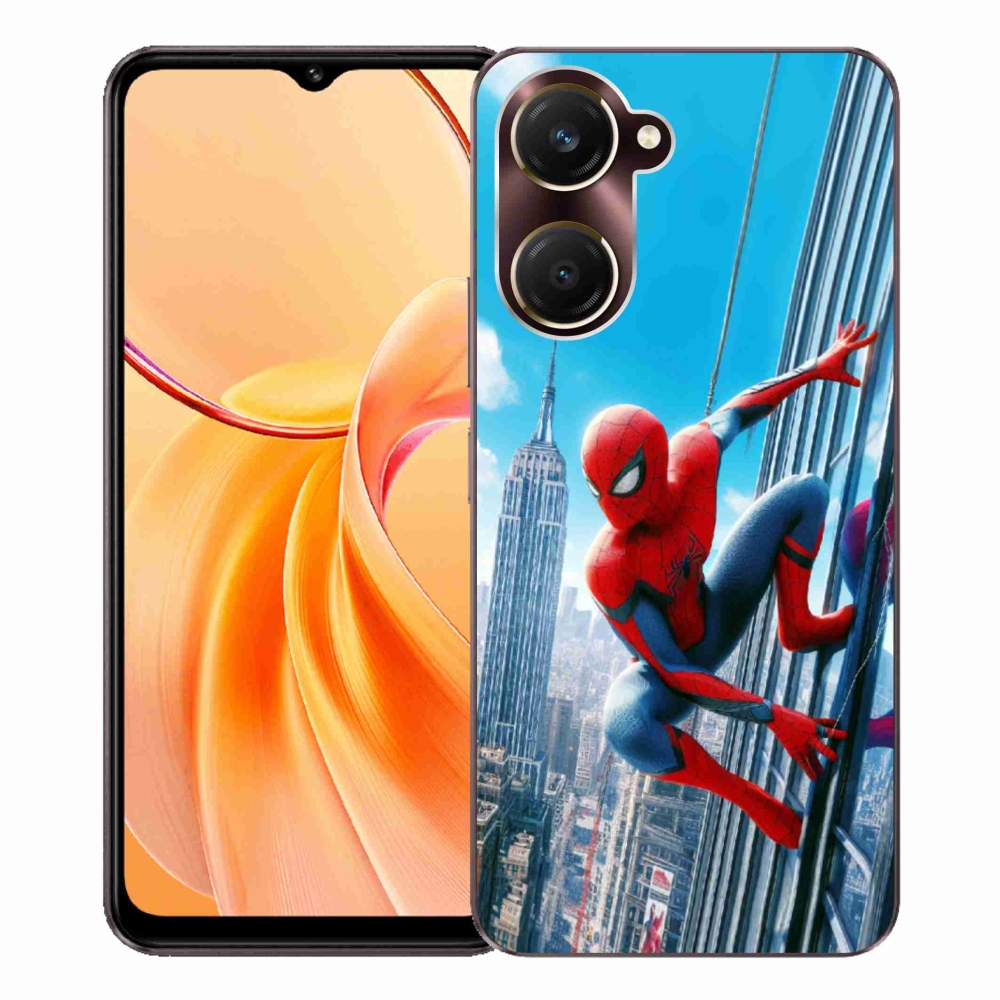 Gél borító mmCase a Vivo Y28s 5G-hez - spiderman