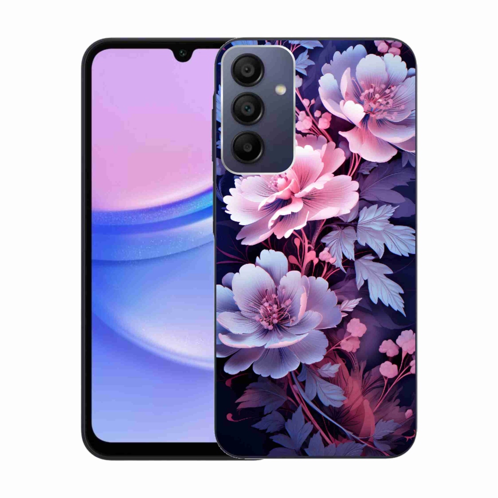 Gél borítás mmCase Samsung Galaxy A15 4G/5G - virágok 11