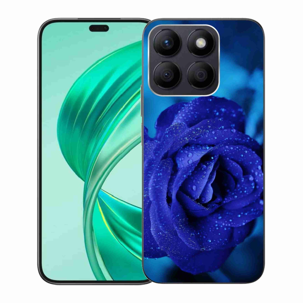 Gél tok mmCase a Honor X8b készülékhez - kék rózsa