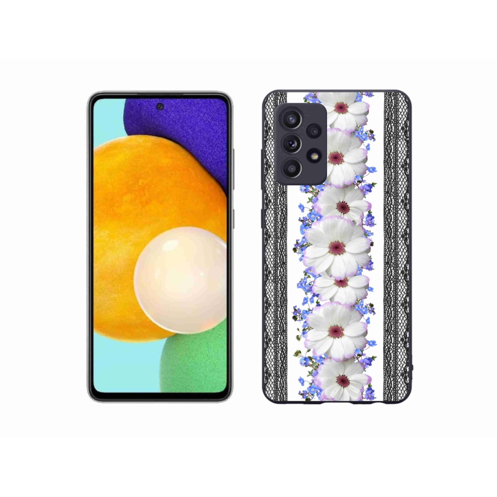Gél borító mmCase Samsung Galaxy A52/A52 5G - virágok 8