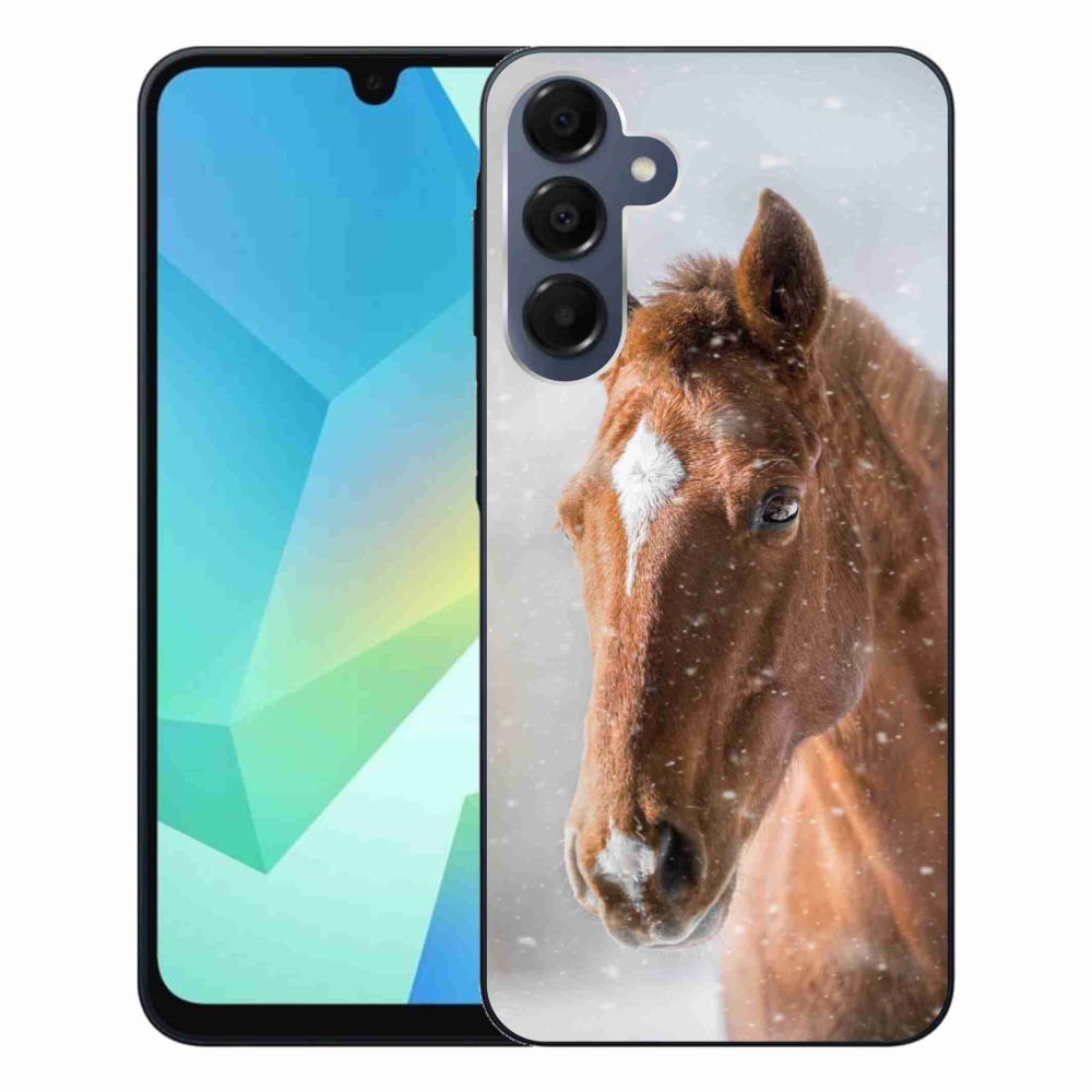 Zselés borítás mmCase Samsung Galaxy A16 4G/5G - barna ló 2