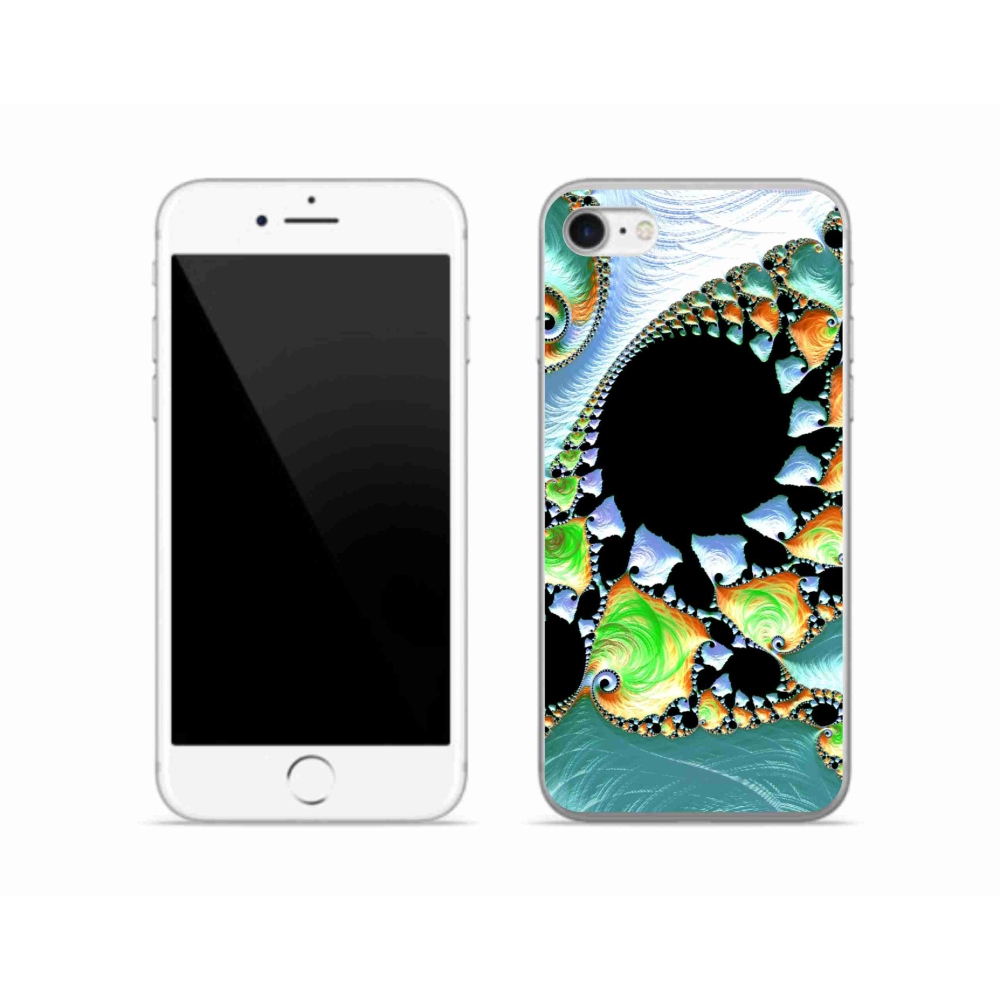 Gél borítás mmCase iPhone SE (2022) - absztrakt motívum 21