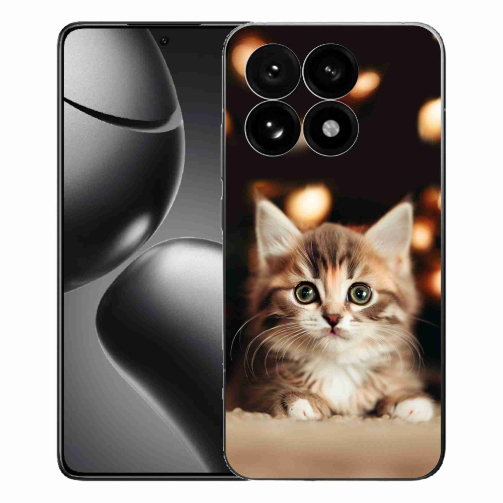 Gél borítás mmCase a Xiaomi 15T-hez - aranyos cica 2