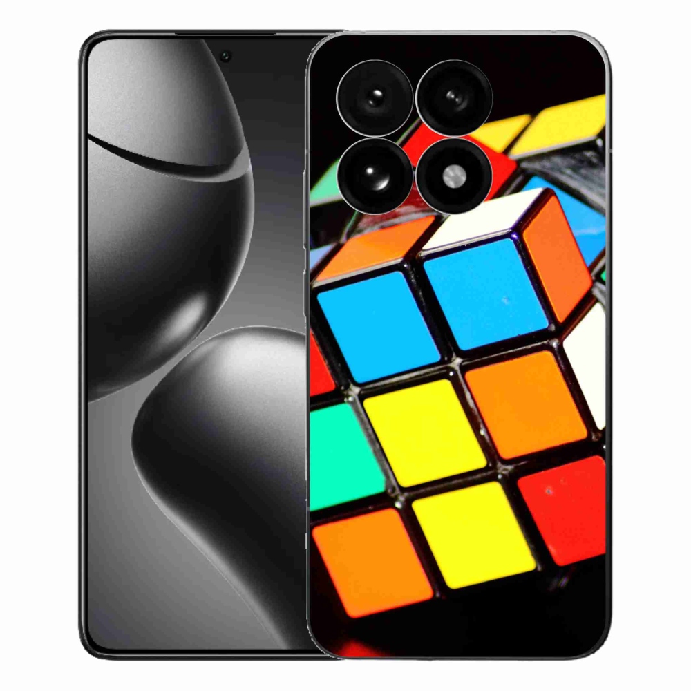 Gél borítás mmCase a Xiaomi 15T-hez - Rubik kocka