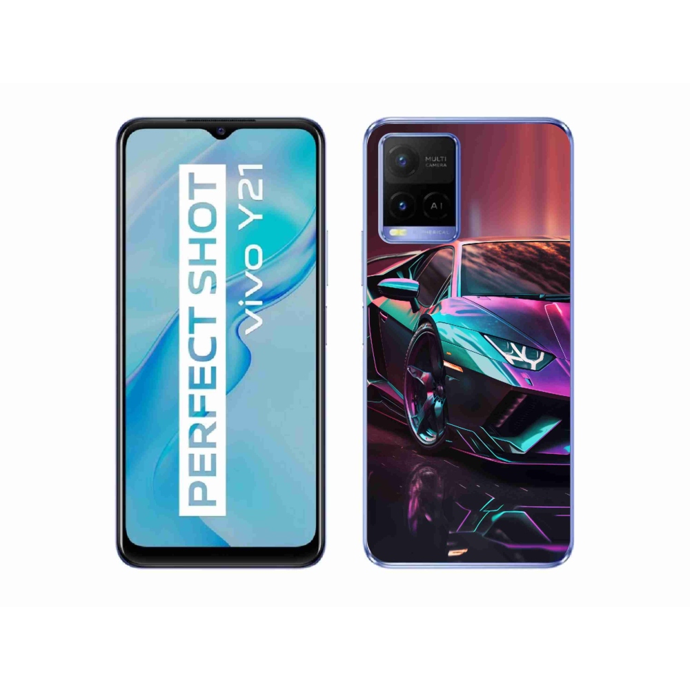 Zselés borítás mmCase a Vivo Y21/Y21s/Y33s készülékhez - auto 8