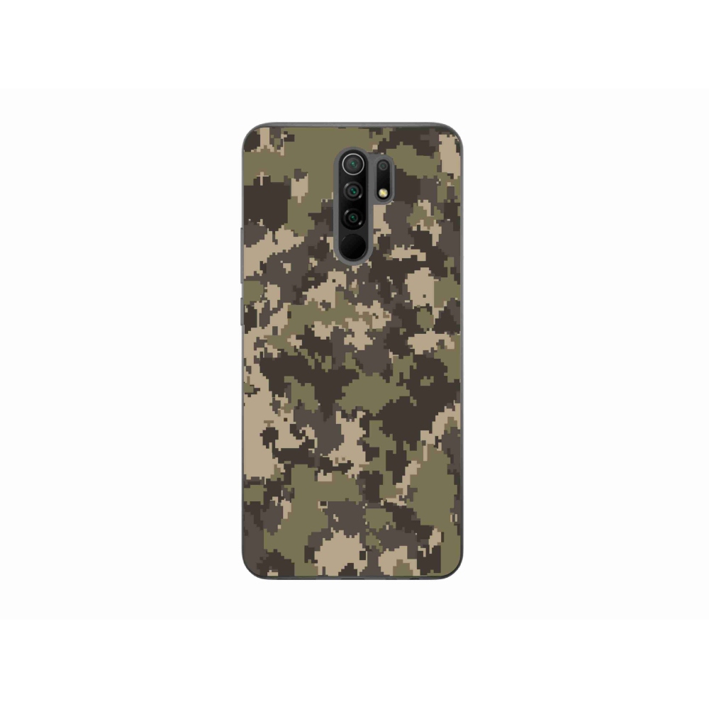 Gél borítás mmCase a Xiaomi Redmi 9-hez - terepszínű minta 12