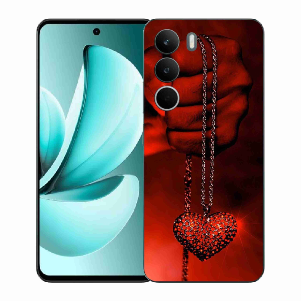 Gél borítás mmCase a Realme C71 készülékhez - nyaklánc