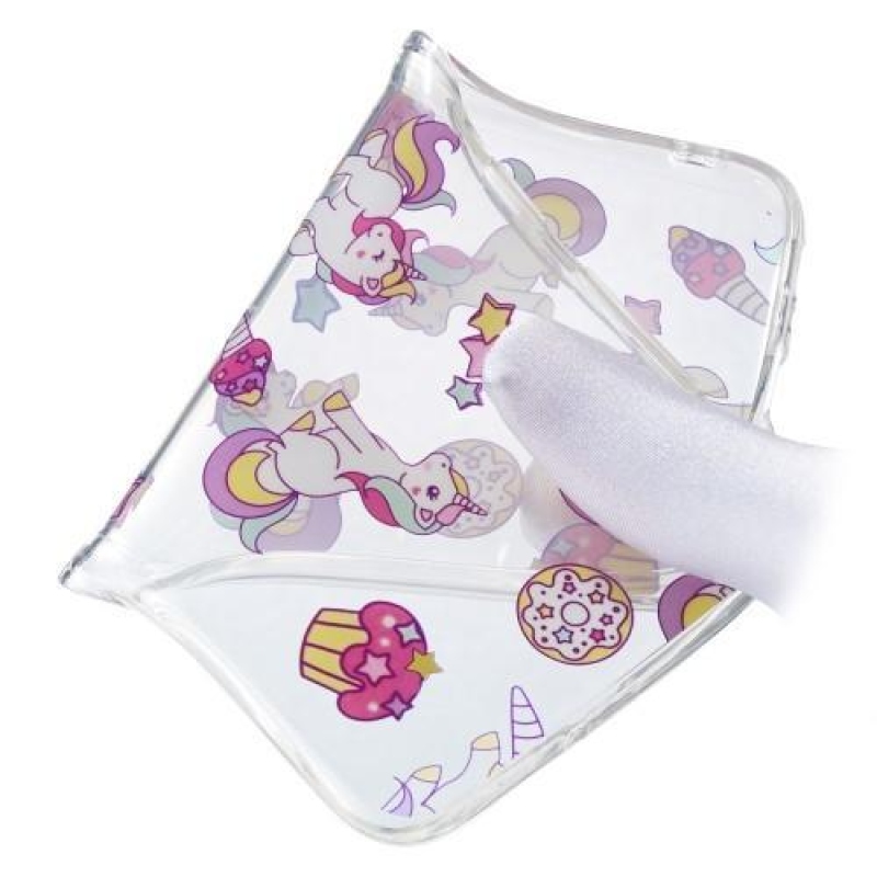 Patt gél tok Samsung Galaxy M20 készülékhez - egyszarvú