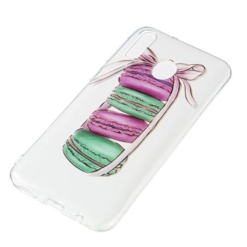 Patt zselés tok Samsung Galaxy M20 készülékhez - macaroons