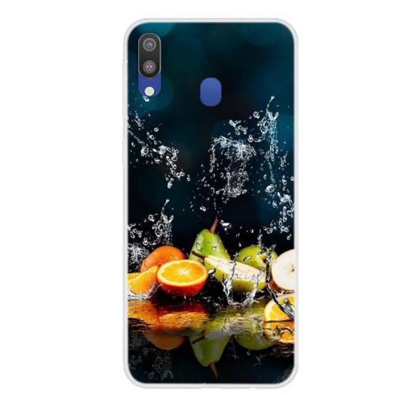 Patt zselés tok Samsung Galaxy M20 - gyümölcs