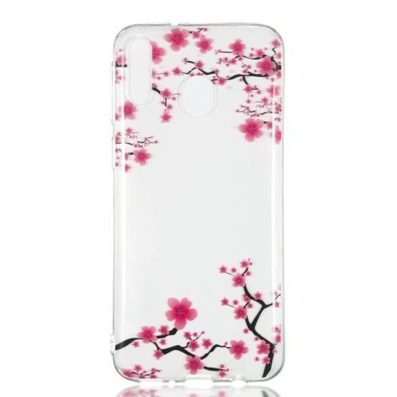 Patt gél tok mobil Samsung Galaxy M20 - élő virágok