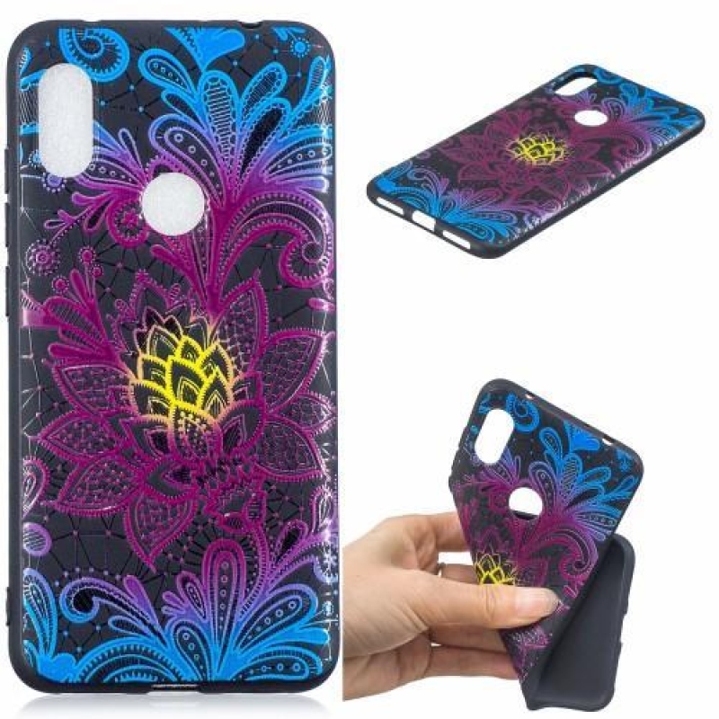 Patt zselés tok Xiaomi Redmi Note 6 Pro - csokor