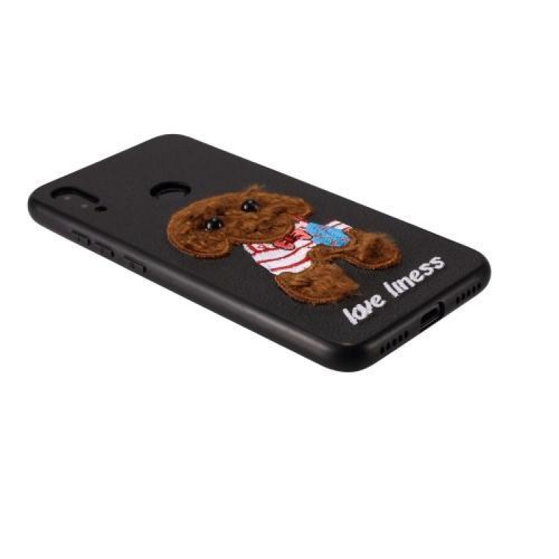 Patt gél tok bőr mintával Xiaomi Redmi Note 7 - kutya no.4