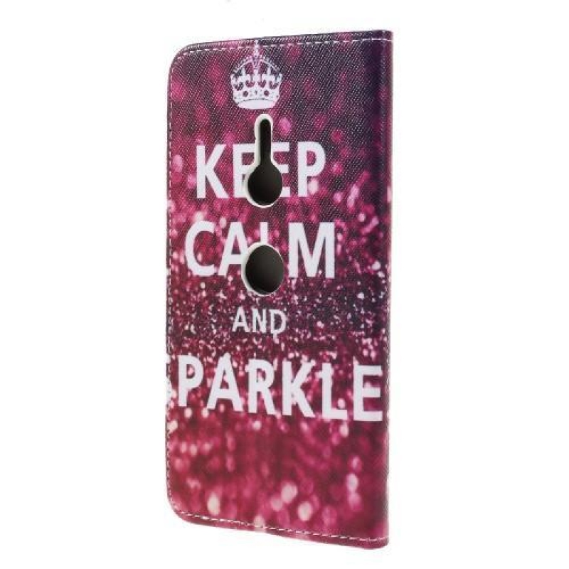 Patt PU bőr pénztárca tok a Sony Xperia XZ3-hoz - maradjon nyugodt