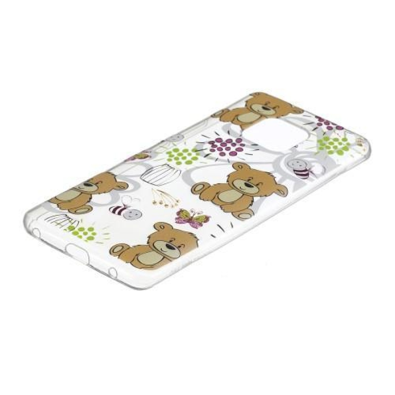 Patt szilikon borítás a Huawei Mate 20 Pro mobilhoz - mackókkal