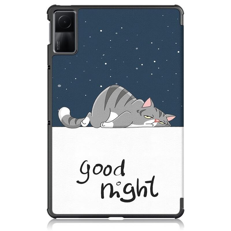 Patte intelligens záró tok Xiaomi Redmi Pad 10.6 tablethez - macska