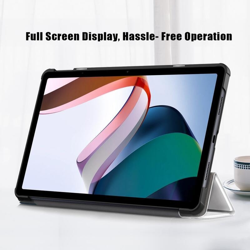 Patte intelligens záró tok Xiaomi Redmi Pad 10.6 tablethez - macska