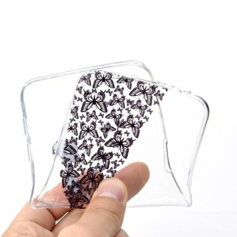 Zselés tok Samsung Galaxy J6 Plus készülékhez - pillangós lány