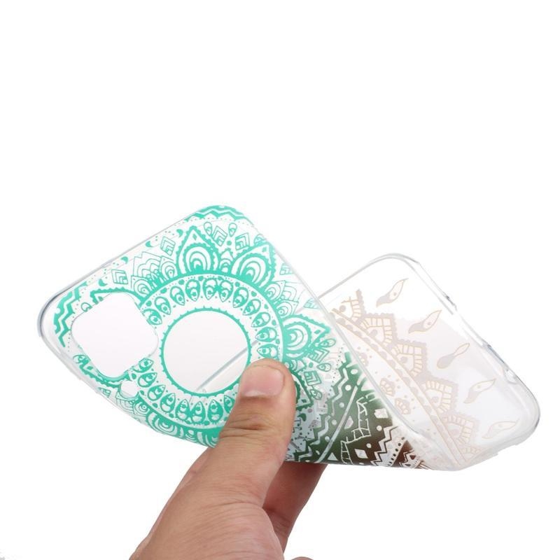 Patte zselés tok mobil Huawei P40 Lite - színes mandala