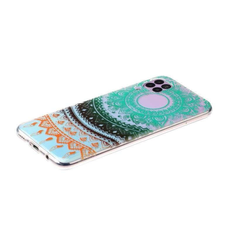 Patte zselés tok mobil Huawei P40 Lite - színes mandala