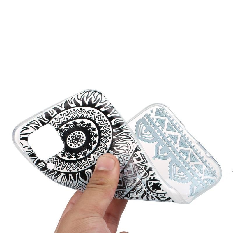 Patte zselés tok mobil Huawei P40 Lite - mandala