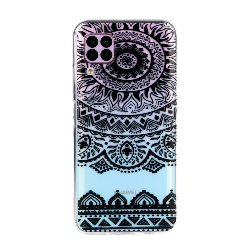 Patte zselés tok mobil Huawei P40 Lite - mandala