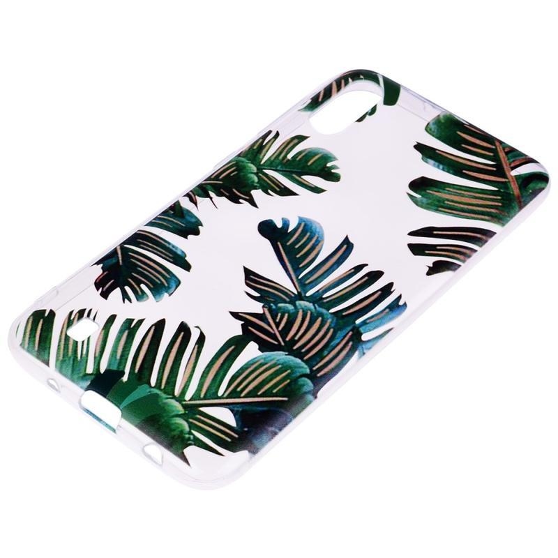 Patte zselés tok Samsung Galaxy A10 - levelek