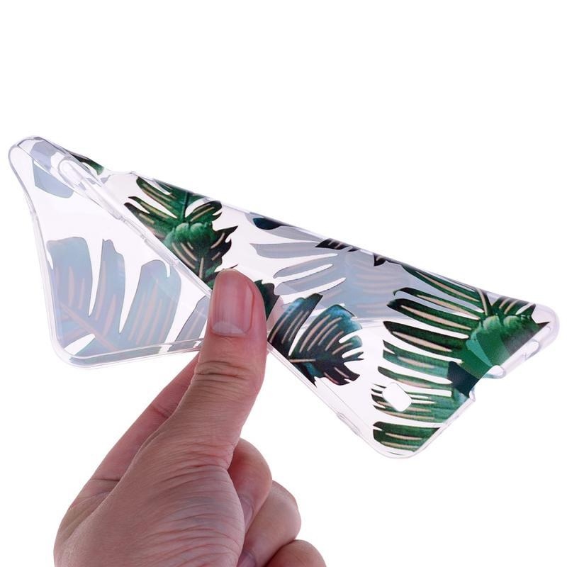 Patte zselés tok Samsung Galaxy A10 - levelek