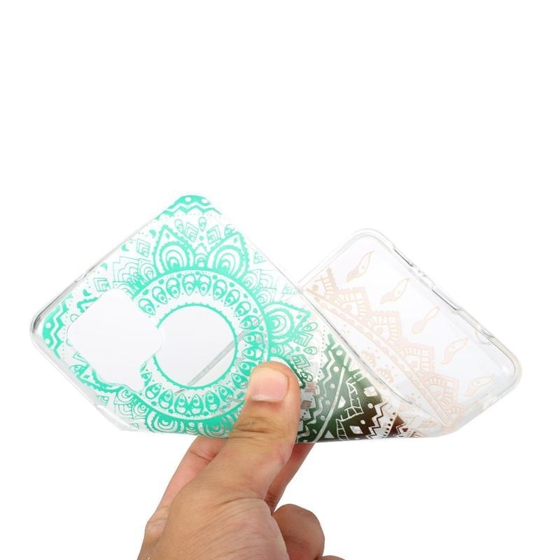 Zselés tok mobiltelefonra Samsung Galaxy A12/M12 - színes mandala