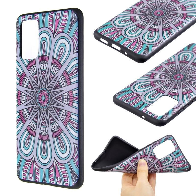 Zselés tok Samsung Galaxy S20 Plus készülékhez - absztrakt minta