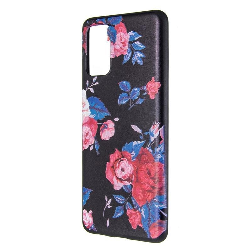 Patte gél tok mobil Samsung Galaxy S20 Plus - élő virágok