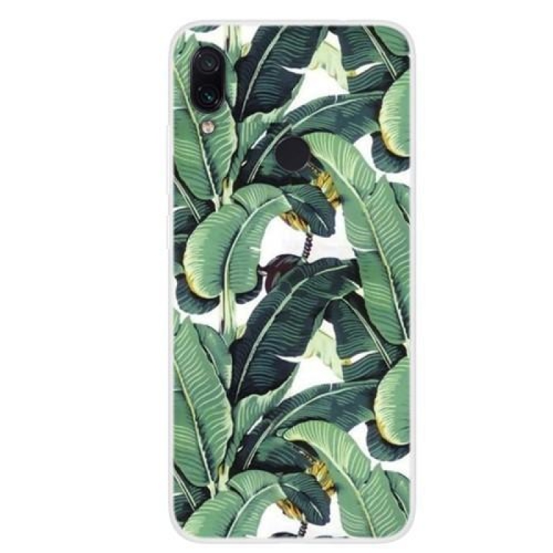 Patte zselés tok Xiaomi Redmi 7 - banánlevelek