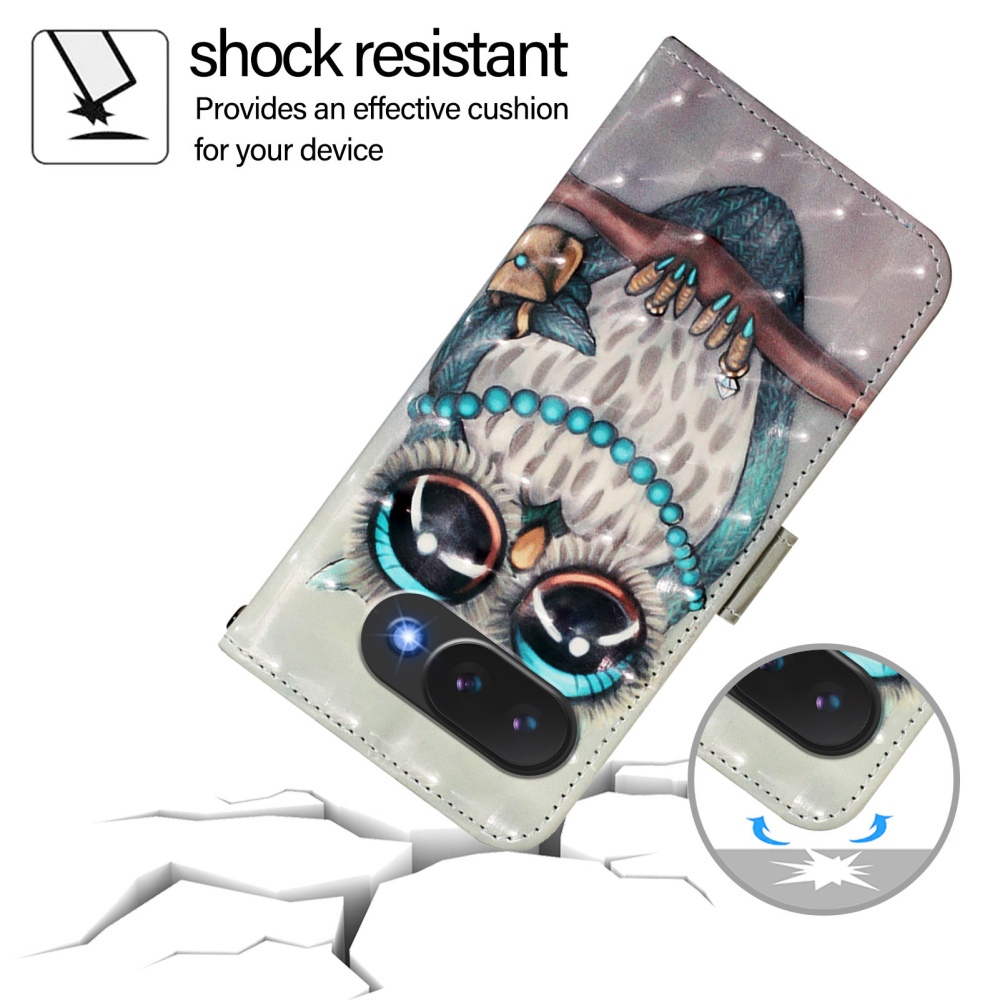 Patte könyvtáska Google Pixel 10a - bagoly