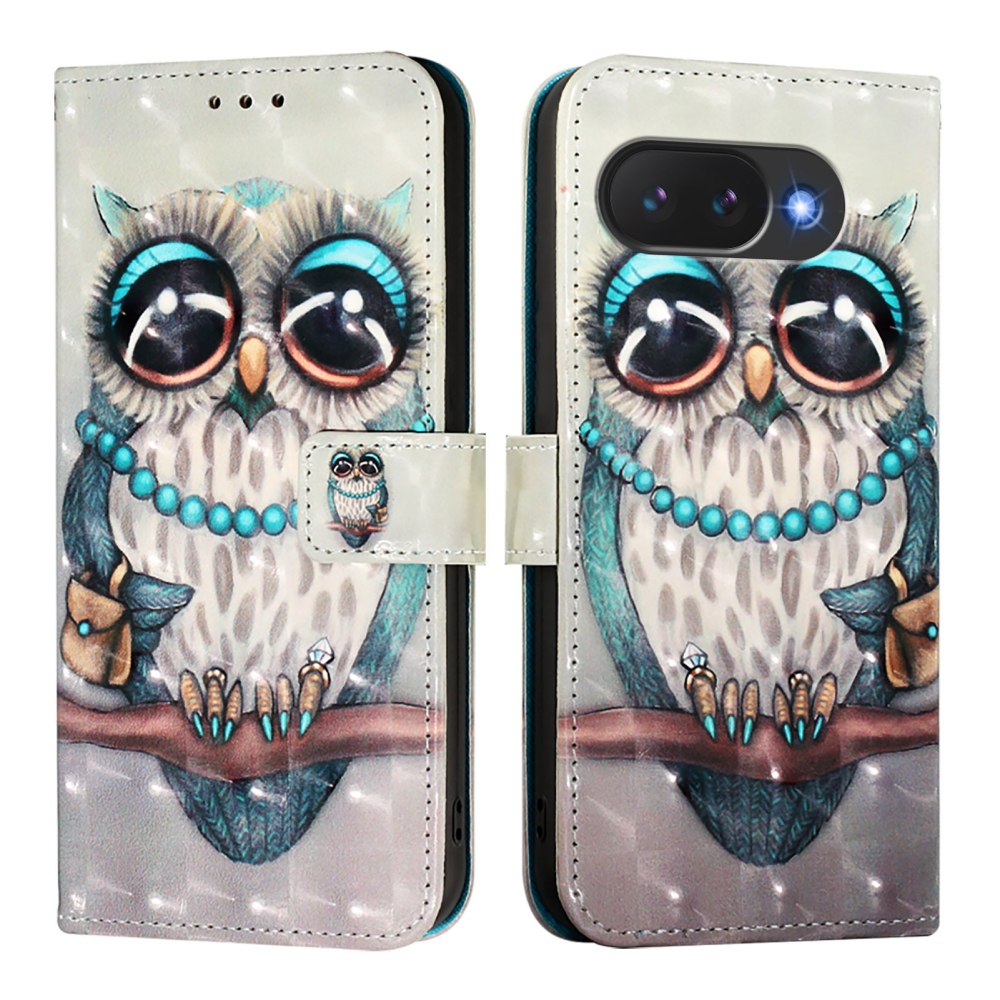 Patte könyvtáska Google Pixel 10a - bagoly