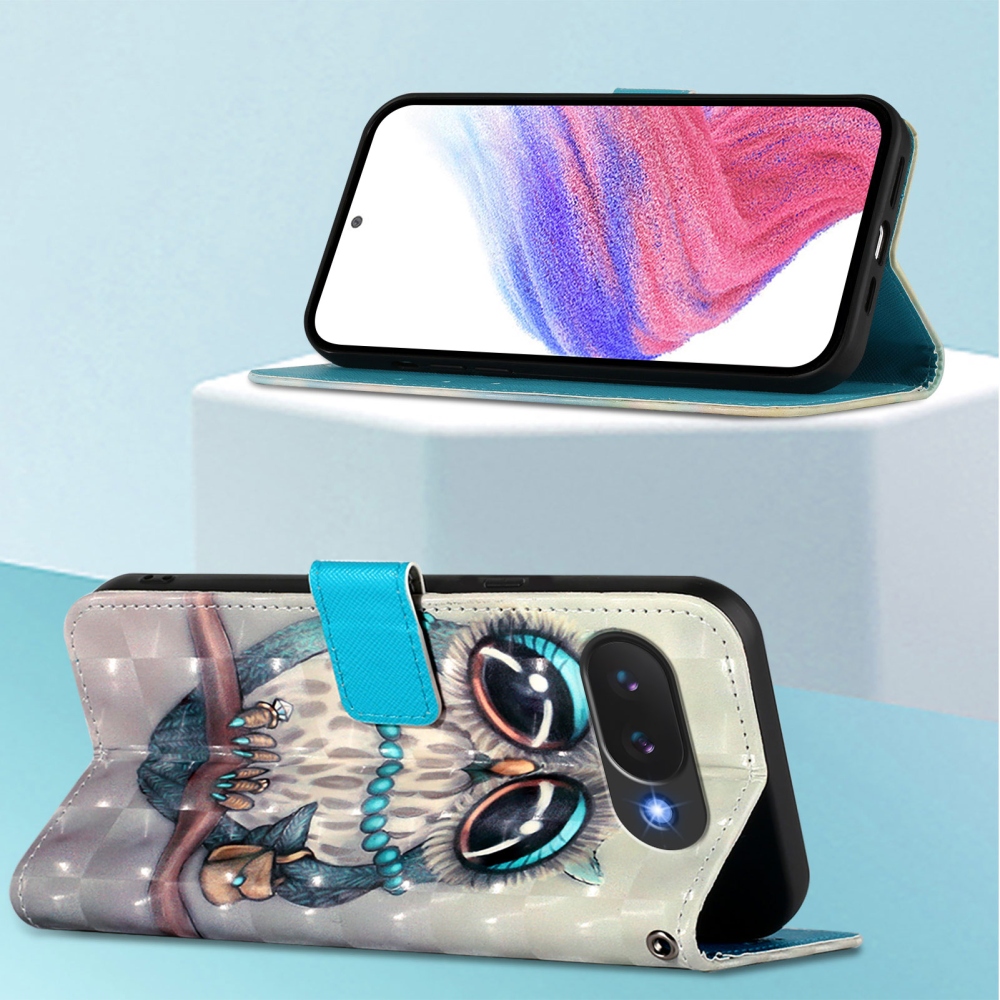 Patte könyvtáska Google Pixel 10a - bagoly