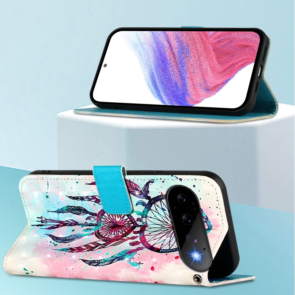Patte könyvformájú tok a Google Pixel 11 Pro/11-hez – színes álomfogó