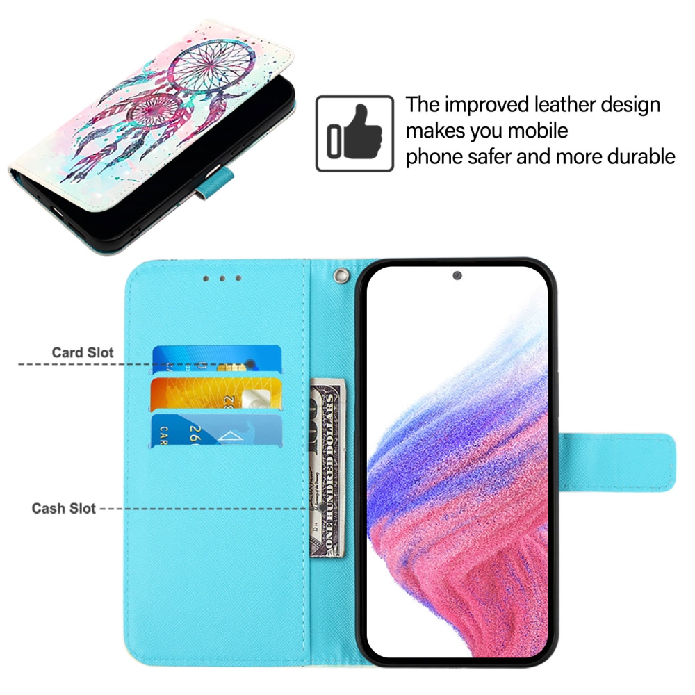 Patte könyvformájú tok a Google Pixel 11 Pro/11-hez – színes álomfogó