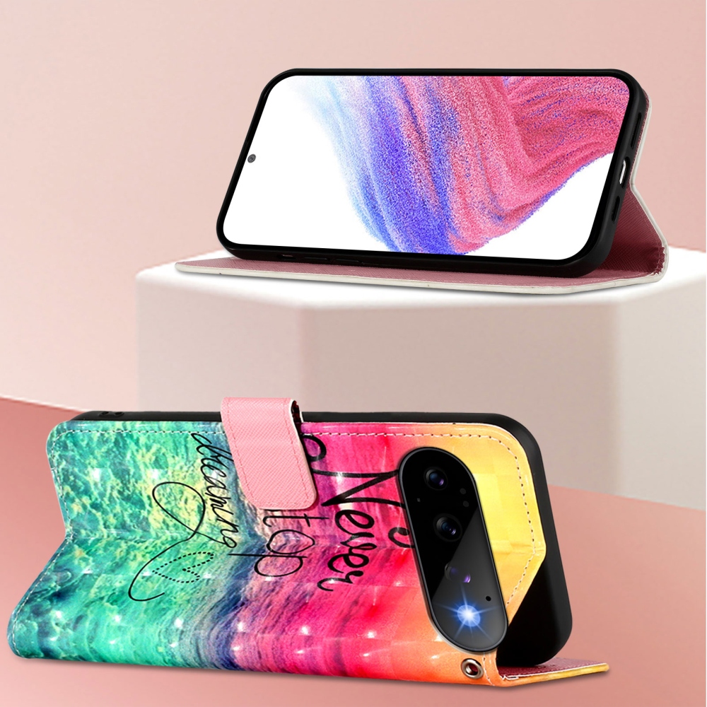 Patte könyvformájú tok a Google Pixel 11 Pro/11-hez – ne hagyd abba az álmodozást