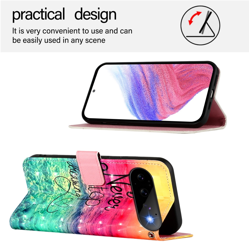 Patte könyvformájú tok a Google Pixel 11 Pro/11-hez – ne hagyd abba az álmodozást