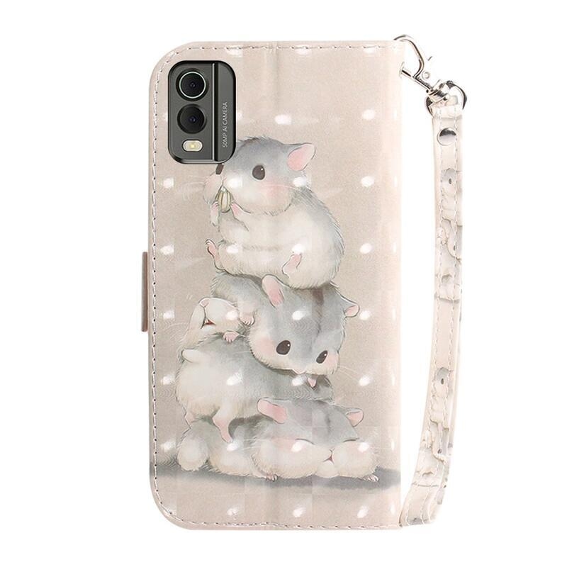 Patte könyvtáska a Nokia C32 készülékhez - egér