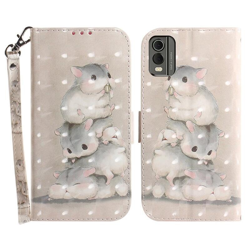 Patte könyvtáska a Nokia C32 készülékhez - egér