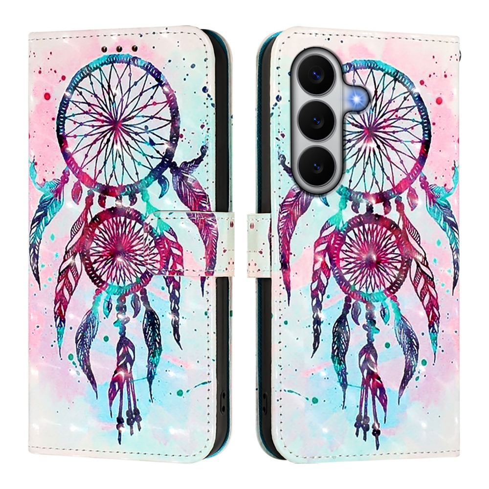 Patte könyv tok Samsung Galaxy A27-hez - színes álomfogó