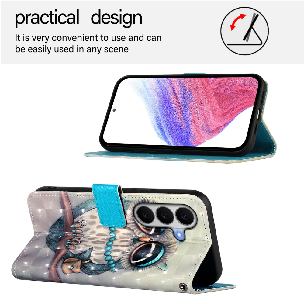 Patte könyv tok Samsung Galaxy A27-hez - bagoly
