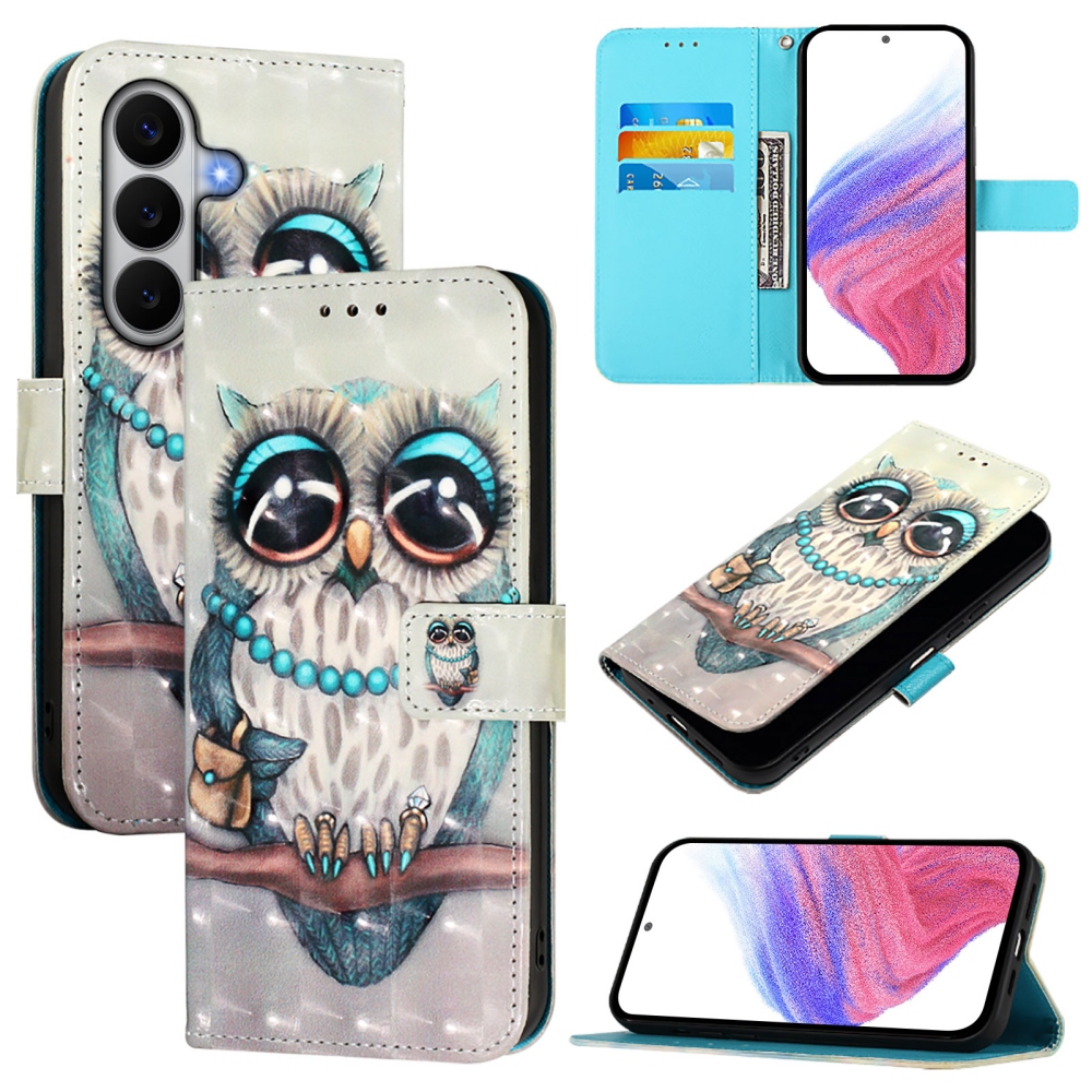 Patte könyv tok Samsung Galaxy A27-hez - bagoly