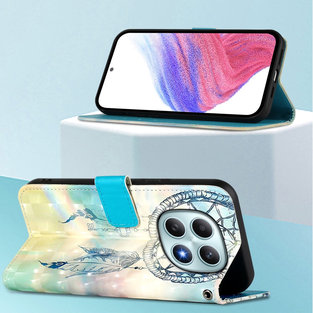 Patte könyv tok a Xiaomi Poco M8 5G/Redmi Note 15 5G/Note 15 4G - álomfogóhoz