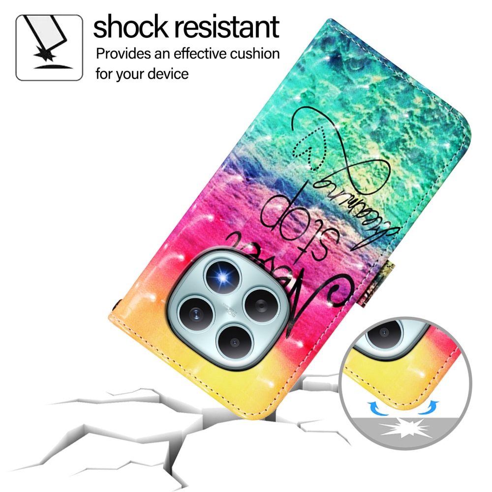 Patte könyv tok Xiaomi Poco M8 5G/Redmi Note 15 5G/Note 15 4G - álmodj tovább