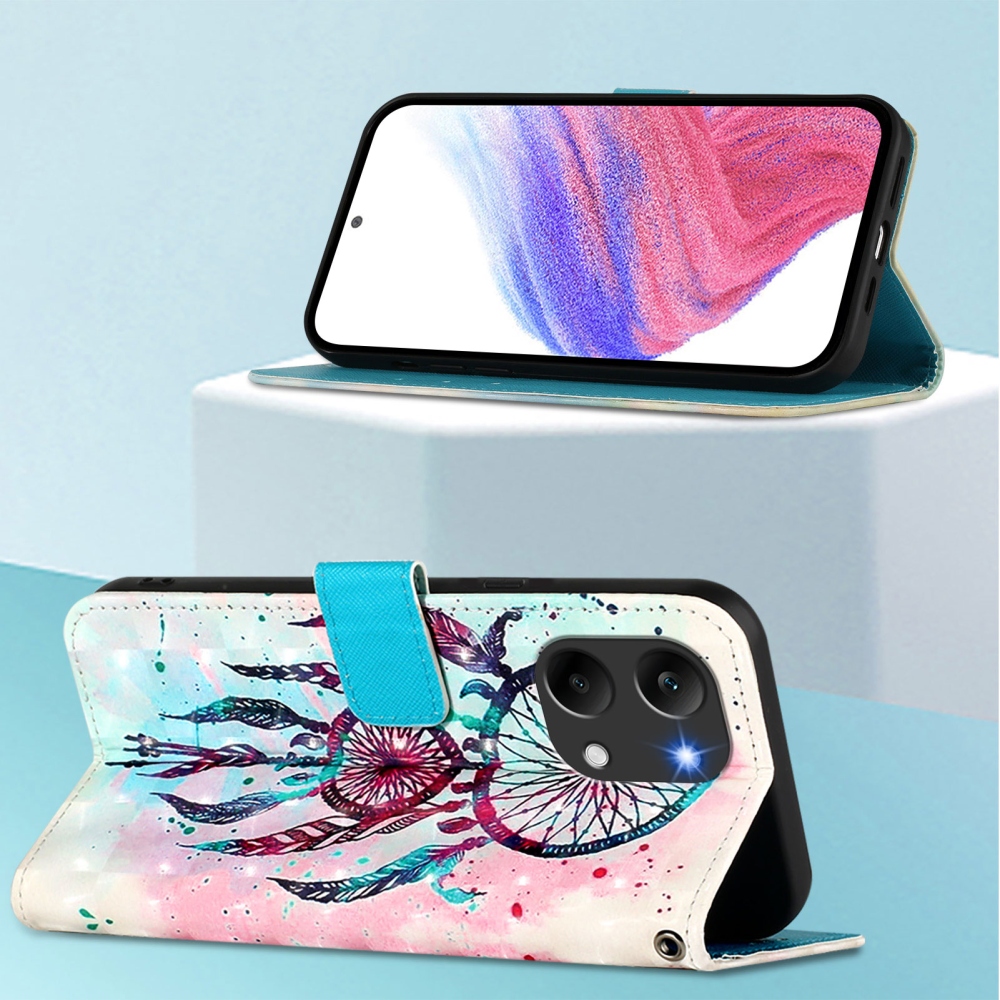 Patte könyv tok Xiaomi Poco X8 Pro Max 5G - színes álomfogó