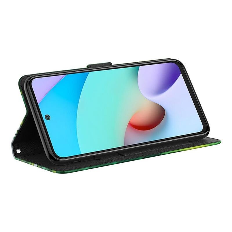 Nyomtatott pénztárca tok Xiaomi Poco M4 Pro 5G/Redmi Note 11S 5G - panda a bambuszon