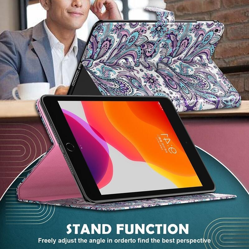 Patte záró tok Lenovo Tab P11 Pro-hoz - kasmír virág